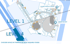 Map - Chicken Wings in TriNoma